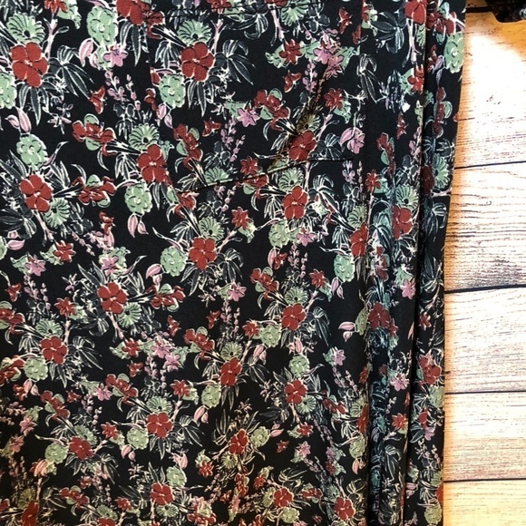 LuLaRoe Flower Pattern Carly Dress - Picture 6 of 7